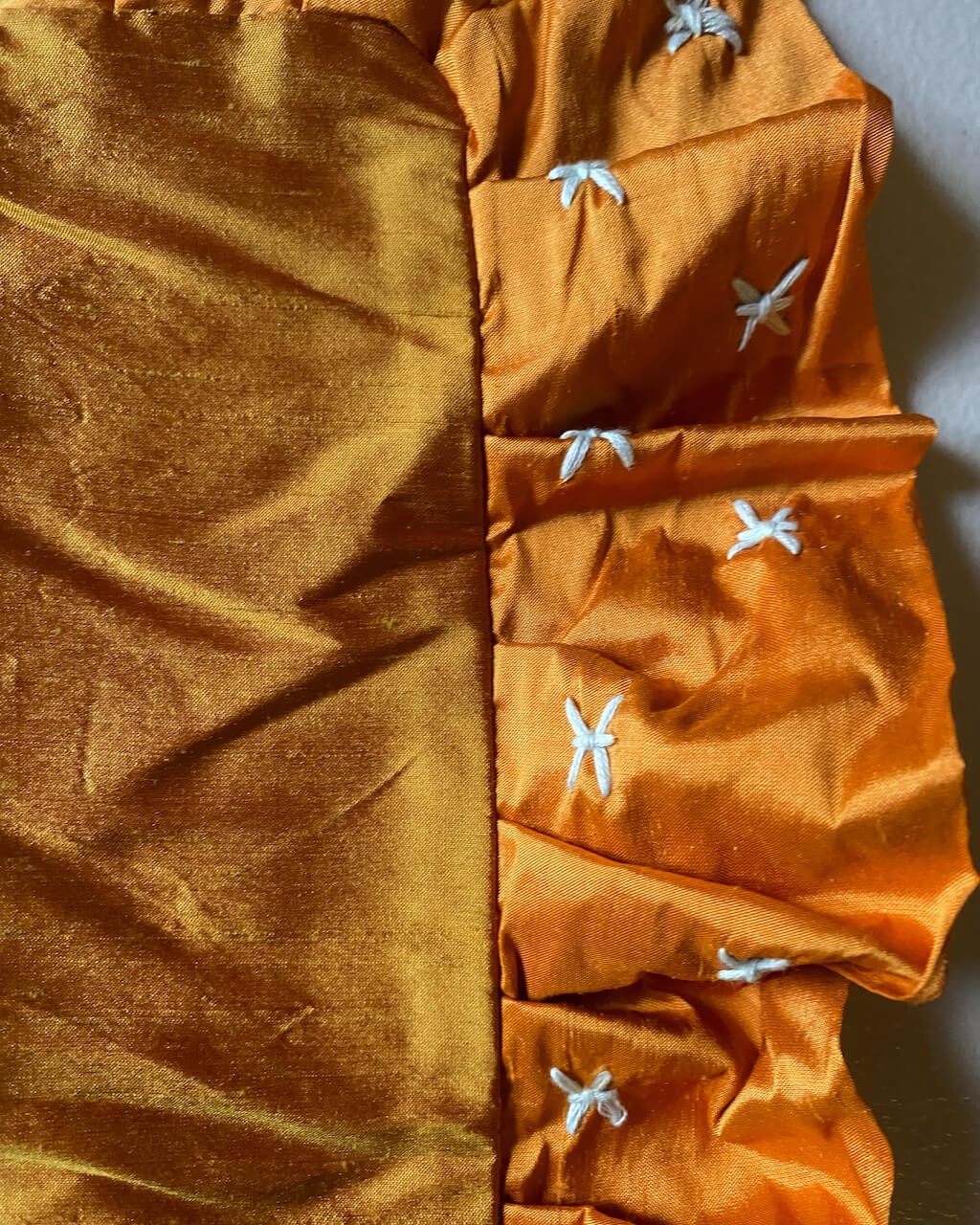 Embroidered Silk Pillowcase